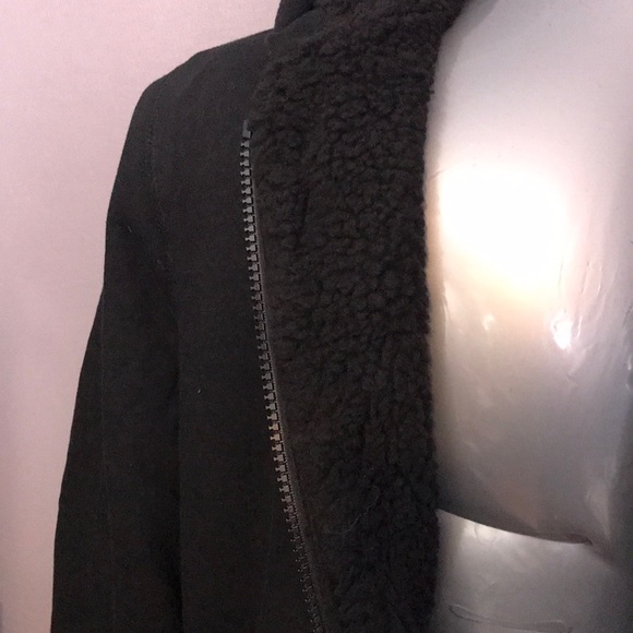 Men’s New David Bitton Black Hoodie Size Large - Picture 7 of 8